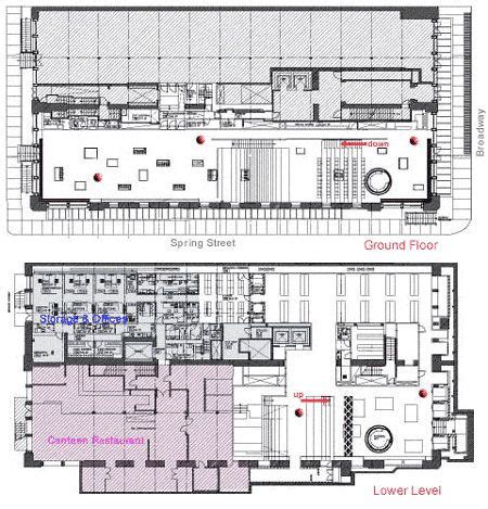 prada ny floor plans|prada store soho.